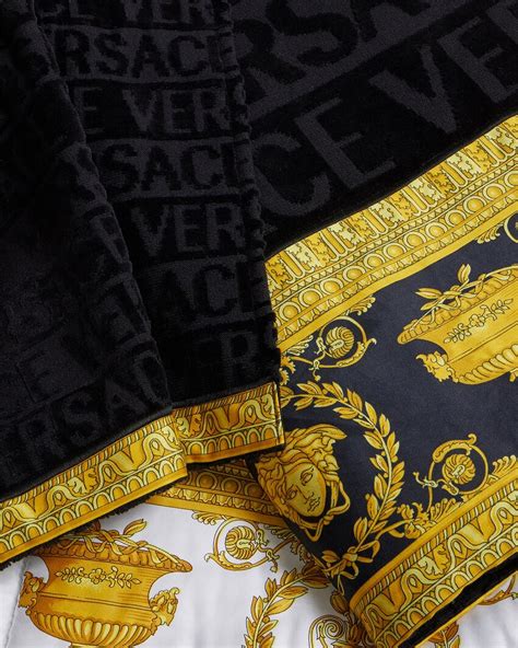 versace towel pink|Versace towel price.